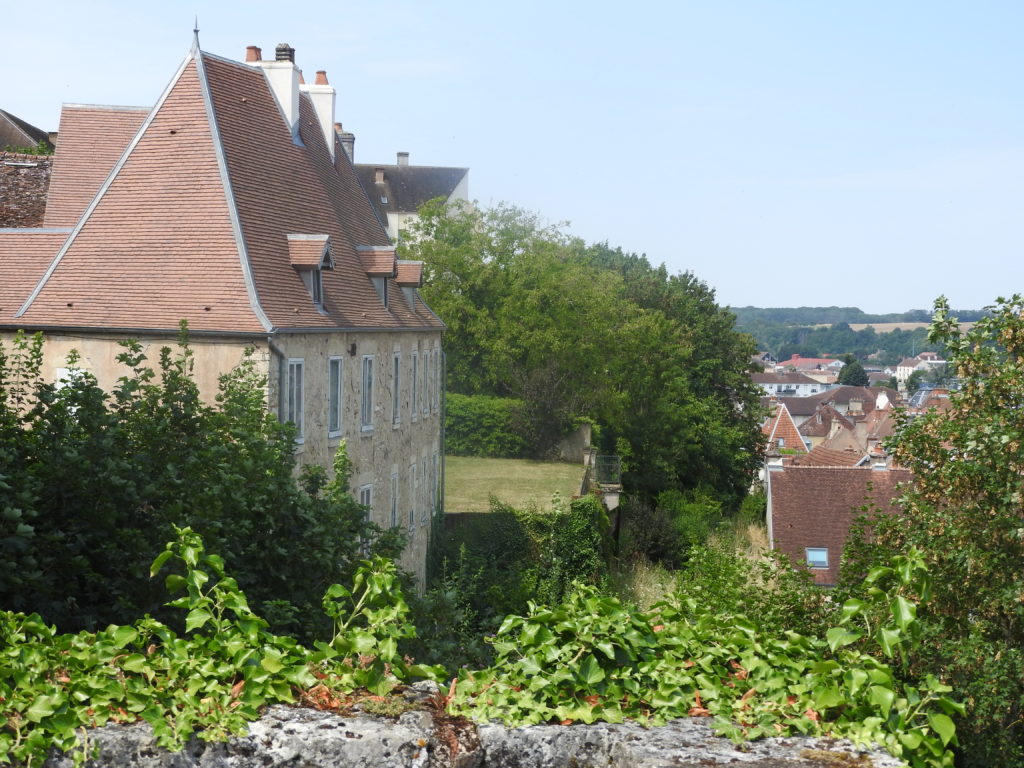 Vue sur la ville haute