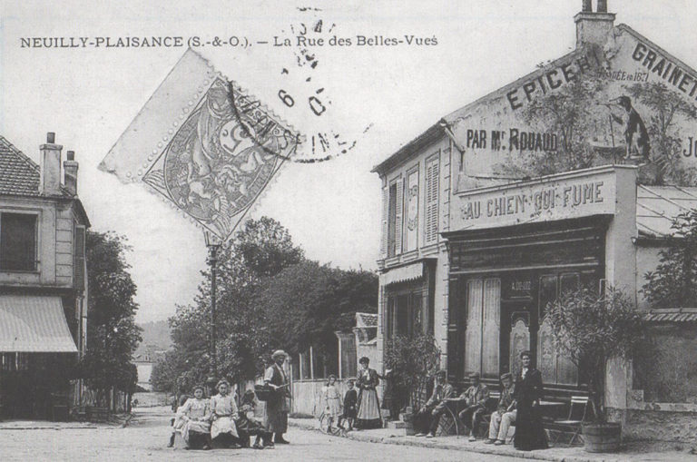 Epicerie de mon arrière grand-mère maternelle à Neuilly Plaisance