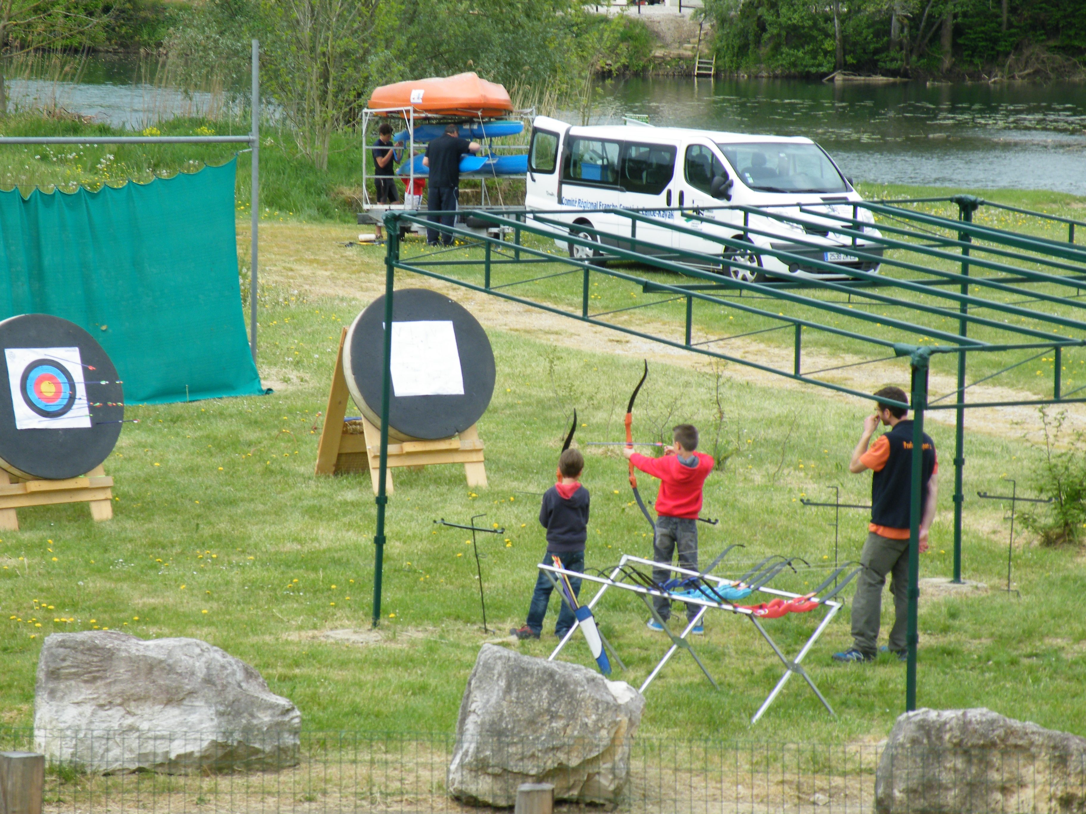 Canoé, Tir à l'arc, accrocbranche, beaucoup de choix à 15 mn de Gyarnay