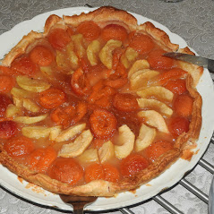 tarte abricot pommes