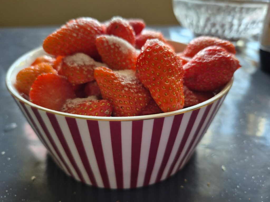 Fraises au programme