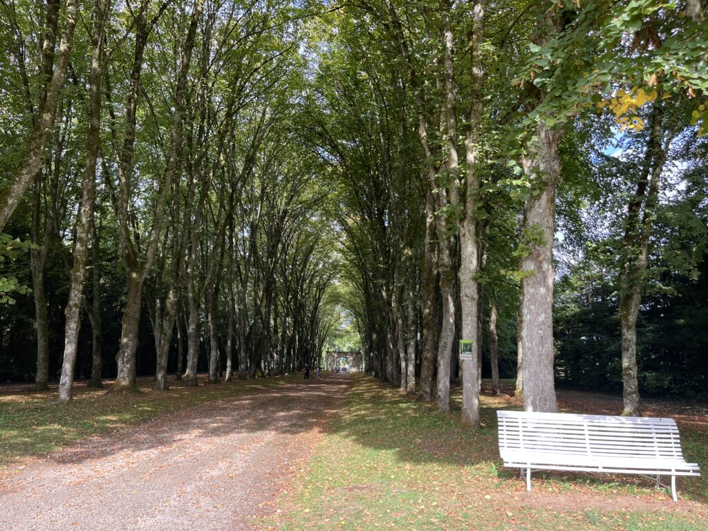 l'entrée du chateau